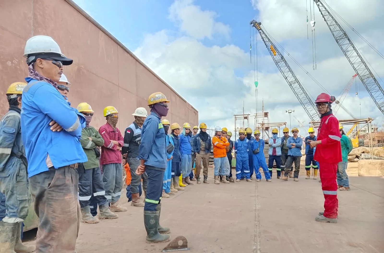 Site safety lineup